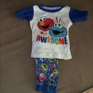 24m Sesame Street pj set